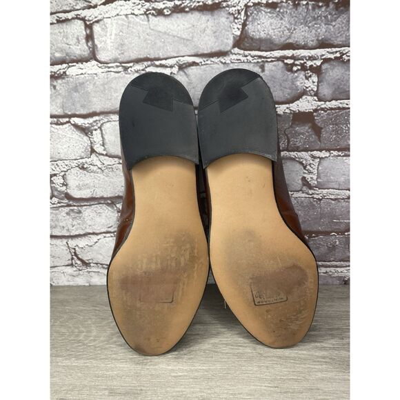 Winthrop USA Brown Leather Penny Loafers Dress Shoes Men’s Sz 10EEE US/44EU - Picture 16 of 16